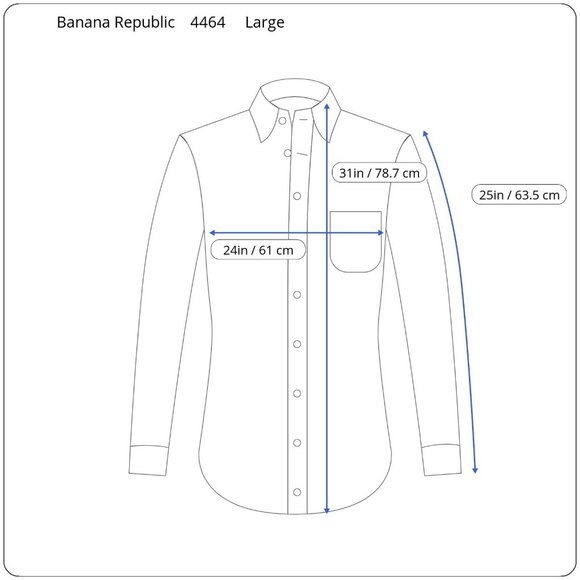 Banana Republic Button Front Shirt Mens Large Red White Gingham Plaid Cotton - Picture 8 of 8